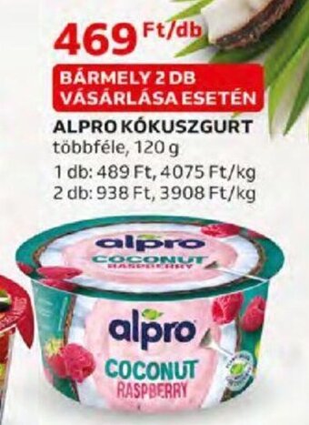 Auchan ALPRO KÓKUSZGURT 120 g ajánlat