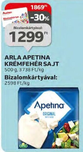 ARLA APETINA KRÉMFEHÉR SAJT 500 g