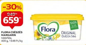 FLORA CSÉSZÉS MARGARIN 400 g