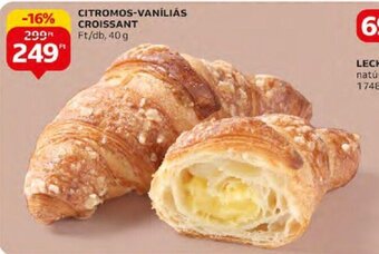 Auchan CITROMOS-VANÍLIÁS CROISSANT 40 g ajánlat
