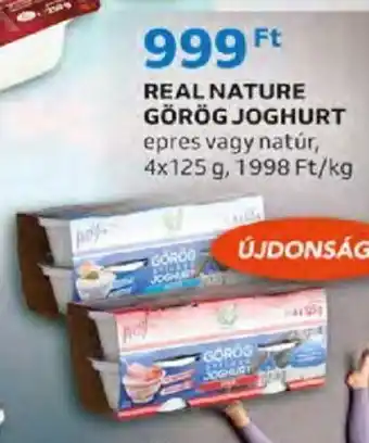 REAL NATURE GÖRÖG JOGHURT 4 x 125 g