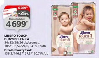Auchan LIBERO TOUCH BUGYIPELENKA 34 - 26 db ajánlat