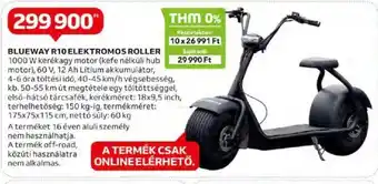Auchan BLUEWAY R10 ELEKTROMOS ROLLER 1 db ajánlat