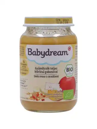 Rossmann Babydream bébiétel vegyes gyümölcs gabona ízesítéssel - 190 g - 5 hónapos kortól ajánlott ajánlat