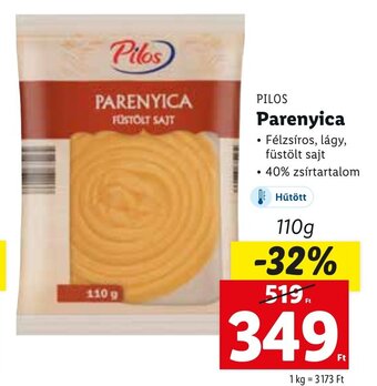 Lidl PILOS Parenyica 110 g ajánlat