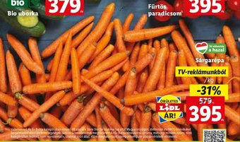 Lidl Sárgarépa 1 kg ajánlat