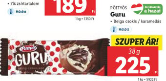Lidl PÖTTYÖS Guru 38 g ajánlat