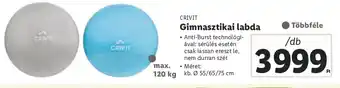 Lidl CRIVIT Gimnasztikai labda 1 db ajánlat