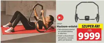 Lidl CRIVIT Hasizom-erősítő 1 db ajánlat