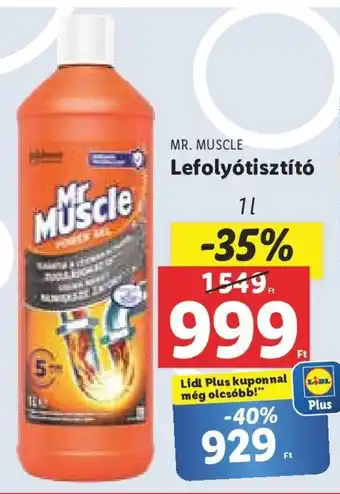 MR. MUSCLE Lefolyótisztító 1 l