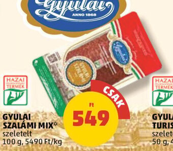 PENNY GYULAI SZALÁMI MIX 100 g ajánlat