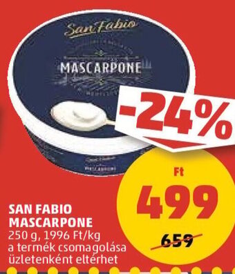 PENNY SAN FABIO MASCARPONE 250 g ajánlat