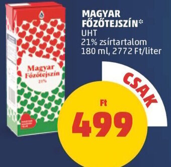 PENNY MAGYAR FŐZŐTEJSZÍN 180 ml ajánlat