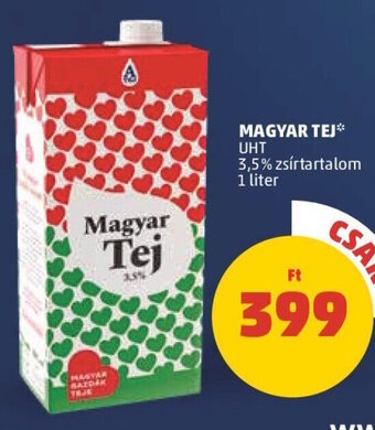 PENNY MAGYAR TEJ 1 l ajánlat