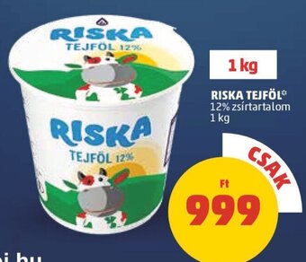 PENNY RISKA TEJFÖL 1 kg ajánlat