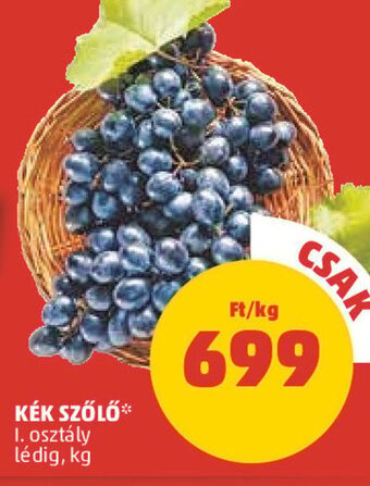 PENNY KÉK SZŐLŐ 1 kg ajánlat