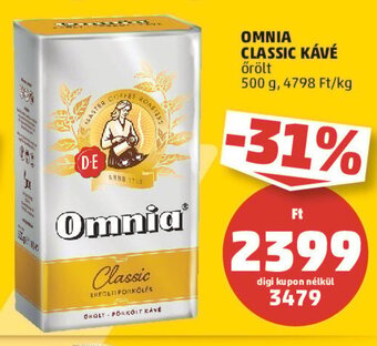 PENNY OMNIA CLASSIC KÁVÉ 500 g ajánlat