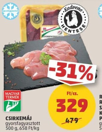 PENNY CSIRKEMÁJ 500 g ajánlat