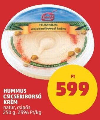 PENNY HUMMUS CSICSERIBORSÓ KRÉM 250 g ajánlat