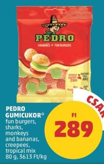 PENNY PEDRO GUMICUKOR 80 g ajánlat