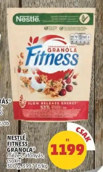 PENNY NESTLÉ FITNESS GRANOLA 300 g ajánlat