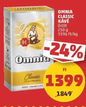 PENNY OMNIA CLASSIC KÁVÉ 250 g ajánlat