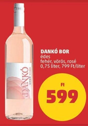 PENNY DANKÓ BOR 0,75 l ajánlat