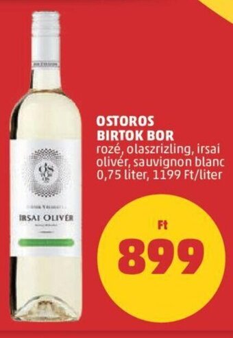 PENNY OSTOROS BIRTOK BOR 0,75 l ajánlat