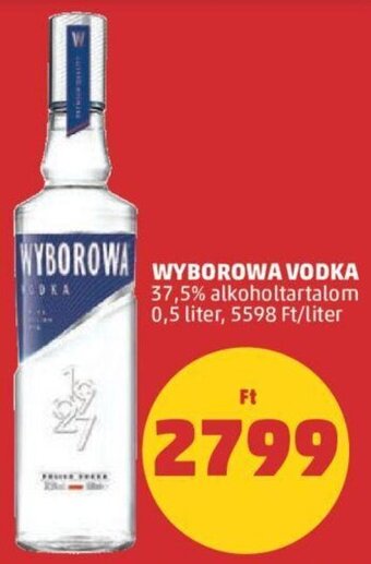 PENNY WYBOROWA VODKA 0,5 l ajánlat