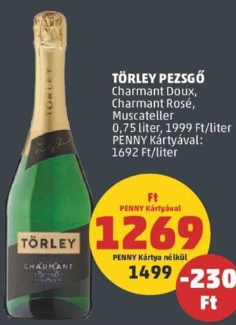 PENNY TÖRLEY PEZSGŐ 0,75 l ajánlat