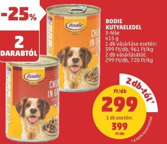 PENNY BODIE KUTYAELEDEL 415 g ajánlat