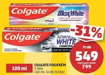 PENNY COLGATE FOGKRÉM 100 ml ajánlat