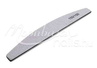 Moonbasa Nails Reszelő íves 150/150 szürke, fekete középpel #1052 ajánlat