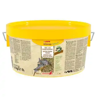 2x1,4kg sera viformo nature táp tabletta xl csomag haltáp