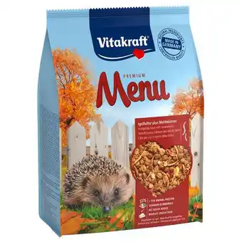 2 x 2,5 kg vitakraft prémium menü szárazeledel süniknek