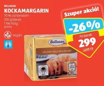 ALDI BELLASAN KOCKAMARGARIN 250 g ajánlat