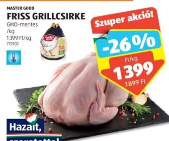 ALDI MASTER GOOD FRISS GRILLCSIRKE 1 kg ajánlat