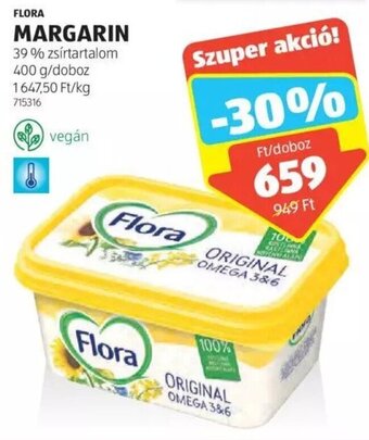 ALDI FLORA MARGARIN 400 g ajánlat