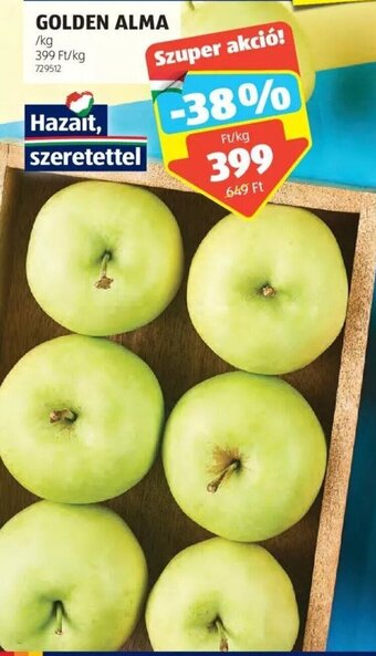 ALDI GOLDEN ALMA 1 kg ajánlat
