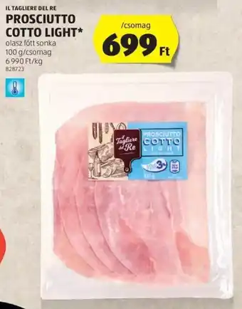 IL TAGLIERE DEL RE PROSCIUTTO COTTO LIGHT 100 g