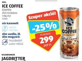 ALDI HELL ICE COFFEE 250 ml ajánlat