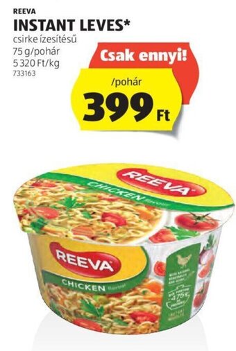 ALDI REEVA INSTANT LEVES 75 g ajánlat