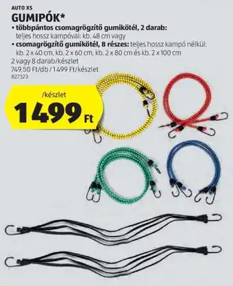 ALDI AUTO XS GUMIPÓK 2 / 8 db ajánlat