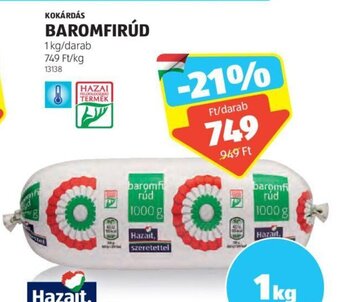 ALDI KOKÁRDÁS BAROMFIRÚD 1 kg ajánlat