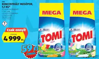 ALDI TOMI KONCENTRÁLT MOSÓPOR 5,1 kg ajánlat