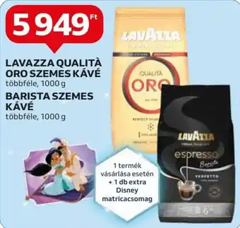 Auchan LAVAZZA QUALITÀ ORO SZEMES KÁVÉ stb. 1000 g ajánlat