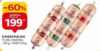 Auchan KAISER MÁJAS 120 g ajánlat