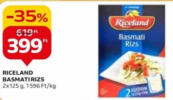 Auchan RICELAND BASMATI RIZS 2 x 125 g ajánlat