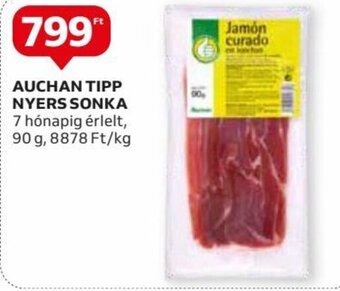 Auchan AUCHAN TIPP NYERS SONKA 90 g ajánlat