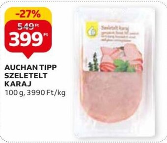 Auchan AUCHAN TIPP SZELETELT KARAJ 100 g ajánlat